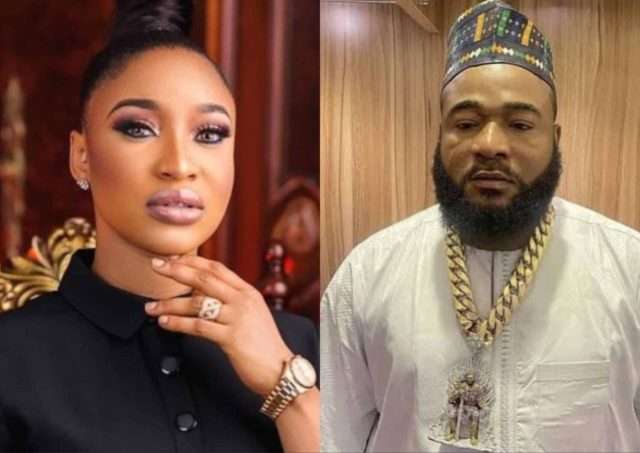 Mohbad: Tonto Dikeh SLAMS Sam Larry as he follows her on Instagram