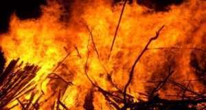 Fire guts Lekki shanty Fire guts Lekki shanty