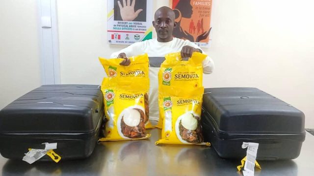 Ephedrine, skunk, laughing gas consignments intercepted by NDLEA at Lagos airport