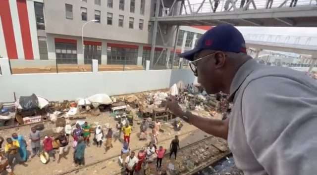 Sanwo-Olu gives Agege traders two-day ultimatum to vacate train tracks