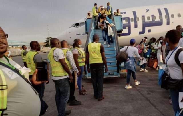 155 stranded Nigerians return from Libya