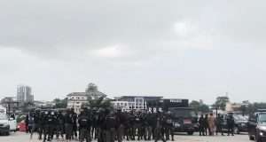 Security beefed up as Lagos tribunal prepares for judgment TODAY Security beefed up as Lagos tribunal prepares for judgment TODAY