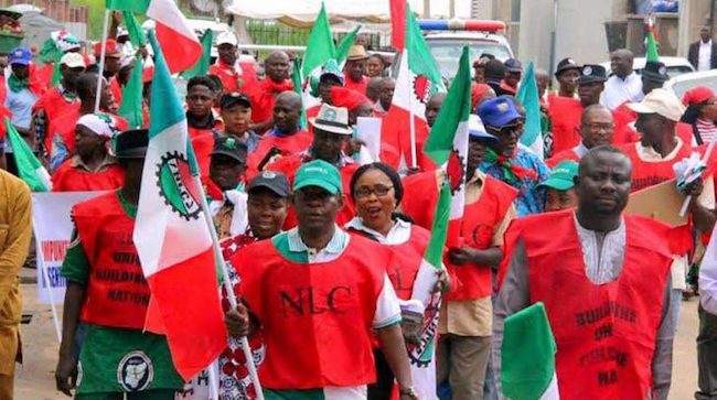 Subsidy Removal: NLC ENDS warning strike