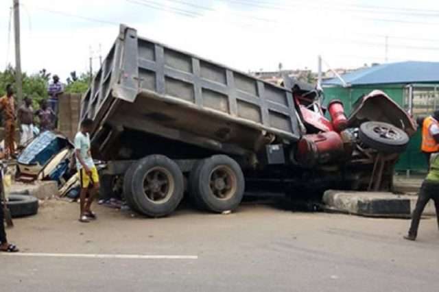 Truck crushes three to death in Ekiti