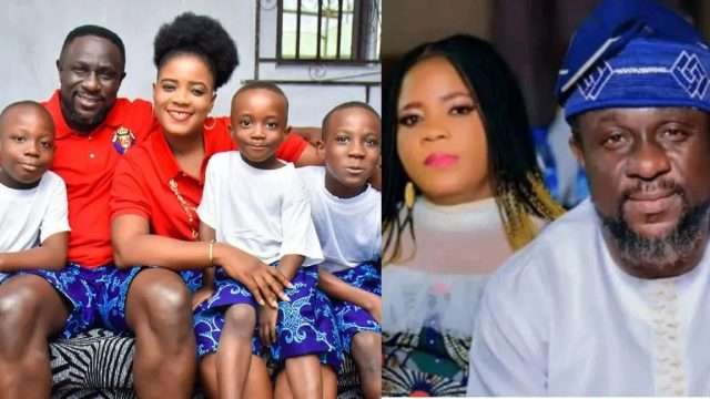 Nollywood actor, Olalekan Olatunji loses wife