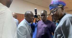 Lagos Tribunal: Hamzat arrives court Lagos Tribunal: Hamzat arrives court
