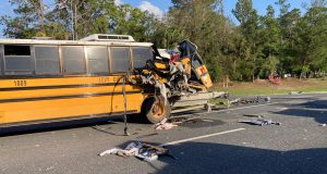 Nearly 50 students hospitalized in horror school bus crash Nearly 50 students hospitalized in horror school bus crash