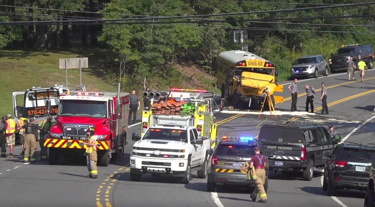 Nearly 50 students hospitalized in horror school bus crash