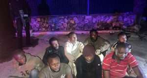 Navy arrests 8 stowaways inside Europe-bound ship Navy arrests 8 stowaways inside Europe-bound ship