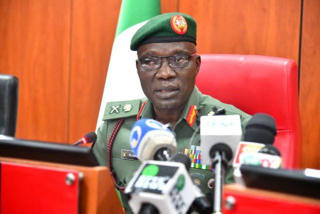 Taoreed-Lagbajaladunliadisnews.com_ Terrorists now kidnap for ransom, rob residents, says Army Chief