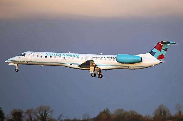 Aircraft skids off runway at Lagos airport