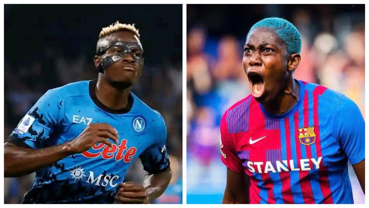 Osimhen, Oshoala bag 2023 Ballon d’Or nominations
