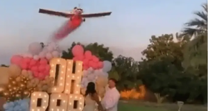 Pilot contacted to help in GENDER REVEAL dies in plane crash during the act Horror moment plane crashes during gender reveal stunt