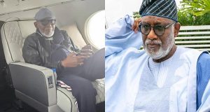 Medical trip abroad: Akeredolu returns to Nigeria three months after Akeredolu returns to Nigeria three months after
