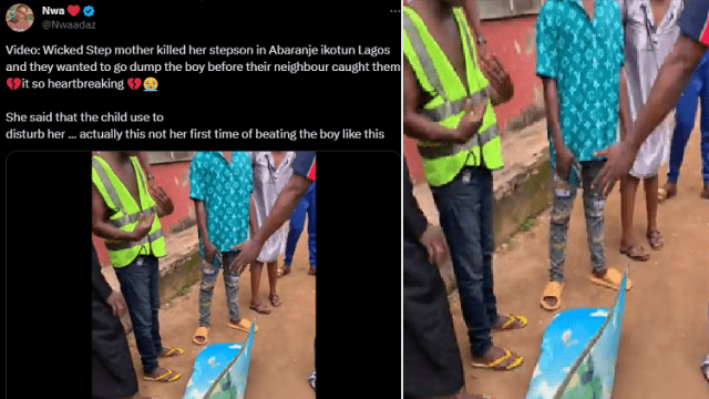 Video: Woman allegedly kills step-son in Lagos
