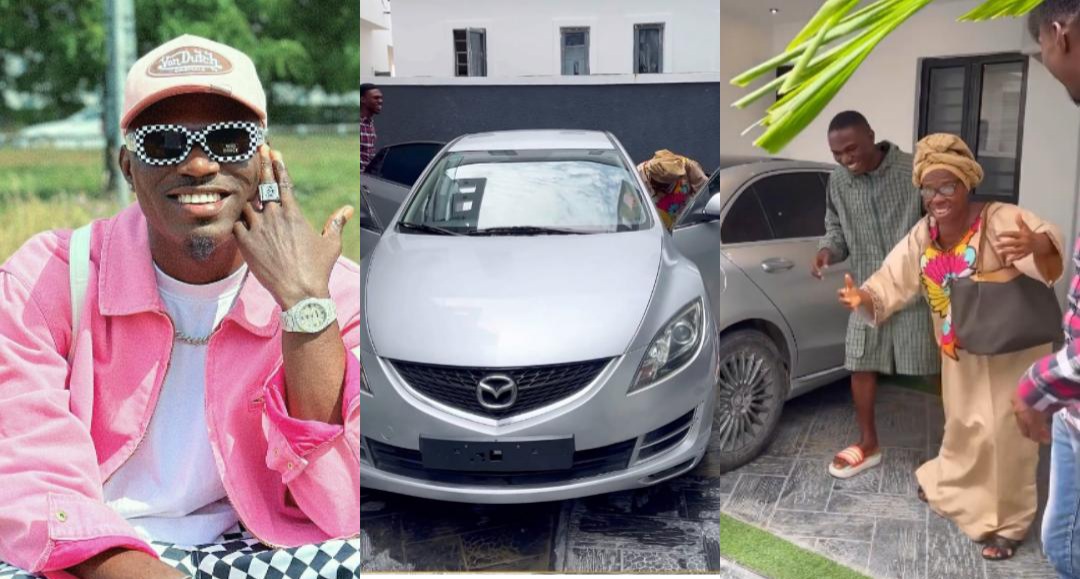 Singer Sypro GIFTS his mum a car