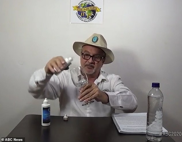 Florida 'church of healing' leader & sons jailed for selling bleach as a 'miracle cure' for COVID, HIV and autism

