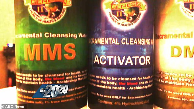 Florida 'church of healing' leader & sons jailed for selling bleach as a 'miracle cure' for COVID, HIV and autism

