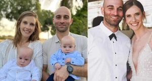 Israeli couple save their twin boys by hiding them from Hamas terrorists – but die trying to fight them off Israeli couple save their twin boys by hiding them from Hamas terrorists – but die trying to fight them off