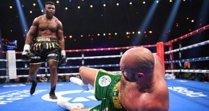 Tyson Fury knocked down but beats Francis Ngannou on a split decision