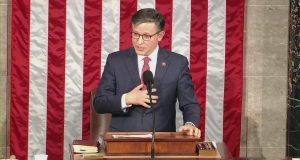 Republican Mike Johnson elected US House speaker Republican Mike Johnson elected US House speaker