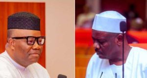 Drama in Senate as Ndume stages walkout after clash with Akpabio Drama in Senate as Ndume stages walkout after clash with Akpabio