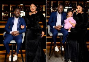 Bimbo Afolayan & husband celebrate 5th wedding anniversary