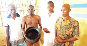 Pastor, three others caught with human skull Pastor, three others caught with human skull
