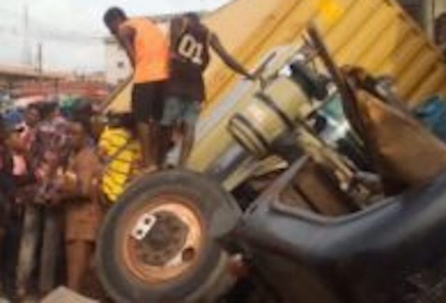 Truck rams into market, kills woman in Onitsha