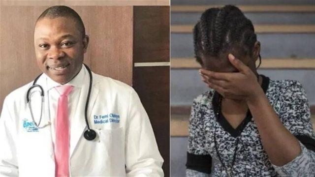 Lagos doctor, Olaleye, bags life imprisonment for r3pe