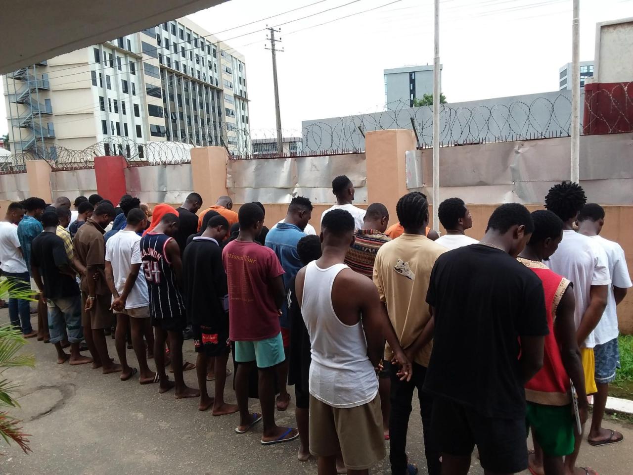 EFCC arrests 48 suspected Internet fraudsters in Delta