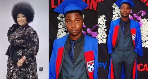 Actress Jaiye Kuti’s son BAGS Law degree Actress Jaiye Kuti's son BAGS Law degree