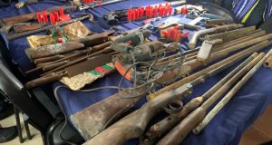 Police uncover GUN FACTORY in Lagos Police uncover GUN FACTORY in Lagos