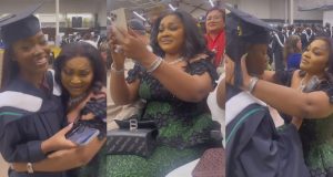 Mercy Aigbe’s daughter, Michelle GRADUATES from Canadian university Mercy Aigbe's daughter, Michelle GRADUATES from Canadian university