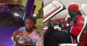 Burna boy FLAUNTS his luxury cars