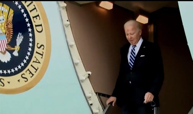 President Biden arrives Israel