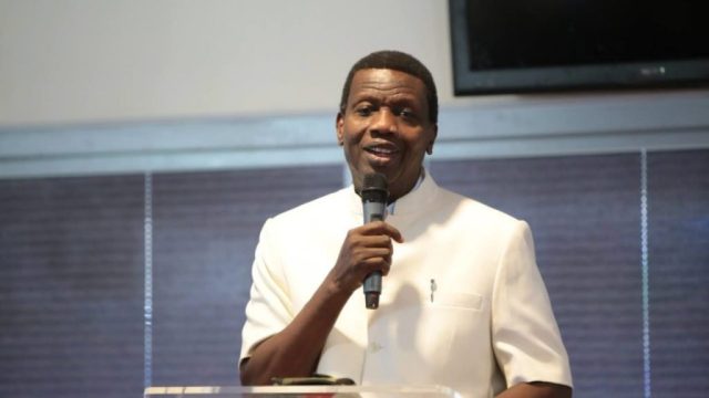 Israel-Hamas war: Adeboye backs Israel