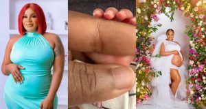 Uche Ogbodo WELCOMES Baby boy with husband Uche Ogbodo WELCOMES Baby boy with husband