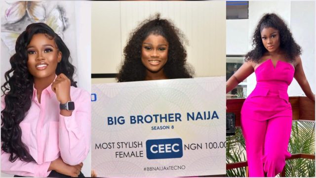 #BBNaijaAllStars: CeeC wins ‘Most stylish female’