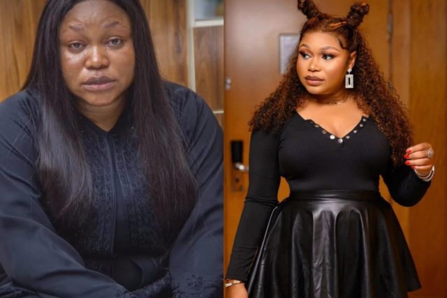 Ruth Kadiri cries out as she falls victim to a scam