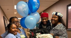Stan Nze & wife, Blessing Obasi WELCOME their first child Stan Nze & wife, Blessing Obasi WELCOME their first child