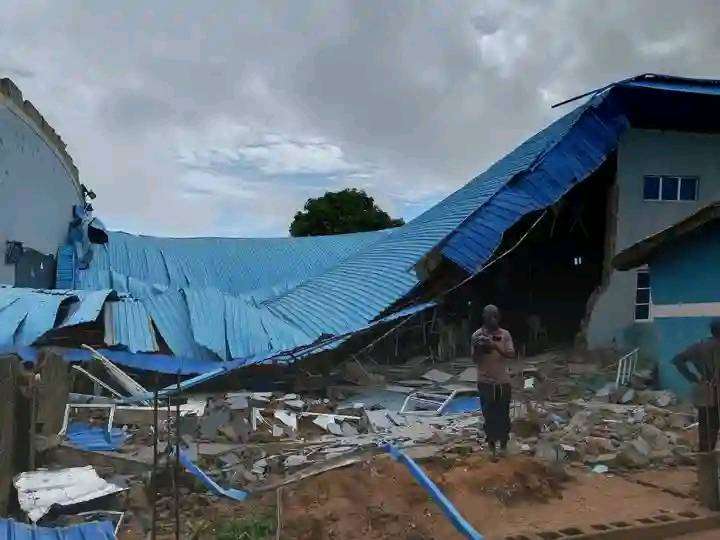 Pastor dead as church collapses in Benue