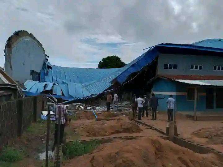 Pastor dead as church collapses in Benue