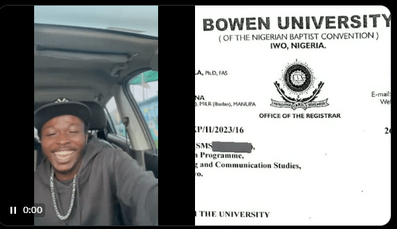 Student who got expelled from Bowen University BEGS X users to accept his music, but they say NO