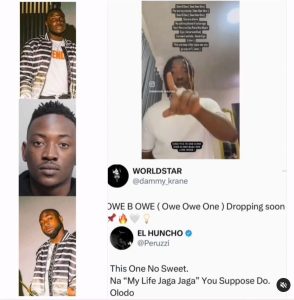 Alleged debt: Peruzzi knocks Dammy Krane over Davido's diss track
