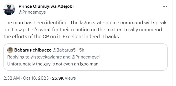 Police identify man who fired gunshots at Ladipo Market