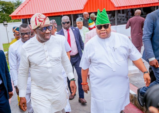 Fubara, Obaseki, Adeleke, others meet in Abuja over Rivers crisis