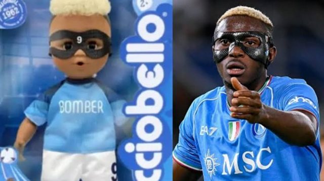  Napoli to sue company over unauthorized Osimhen lookalike doll