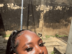 Beautiful Nigerian lady shows off her tribal marks