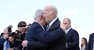 Biden arrives on solidarity visit to Israel Biden arrives on solidarity visit to Israel